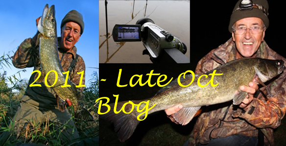 2011 – Late October Blog