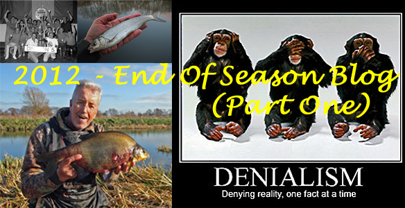 2012 – End Of Season Blog (Part One of Three)