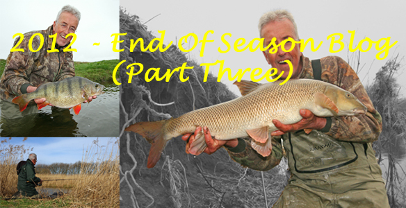 2012 – End Of Season Blog (Part Three of Three)
